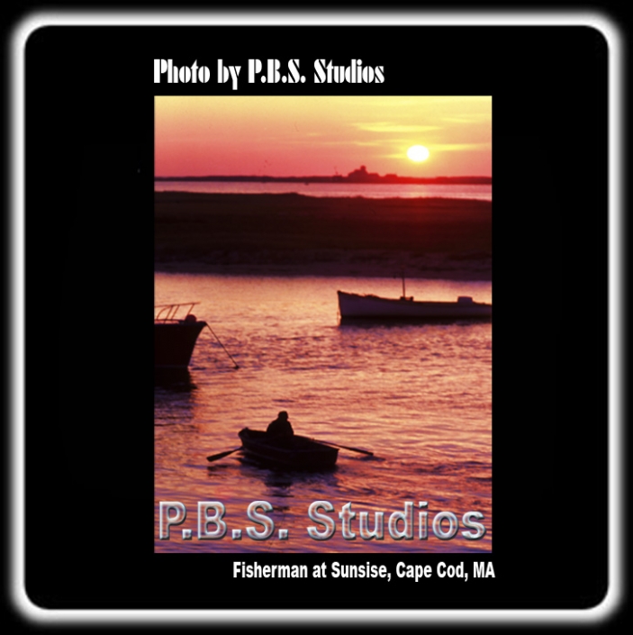 Cape Cod MA – Fisherman in the Morning CC102599 Cape Cod MA - Fisherman in the Morning