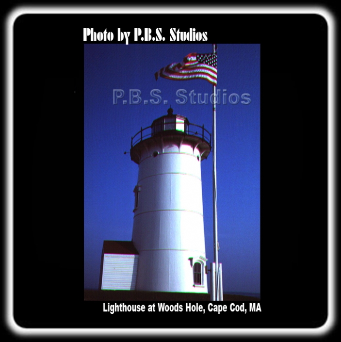 Cape Cod MA – Lighthouse at Woods Hole CC105030 Cape Cod MA - Lighthouse at Woods Hole
